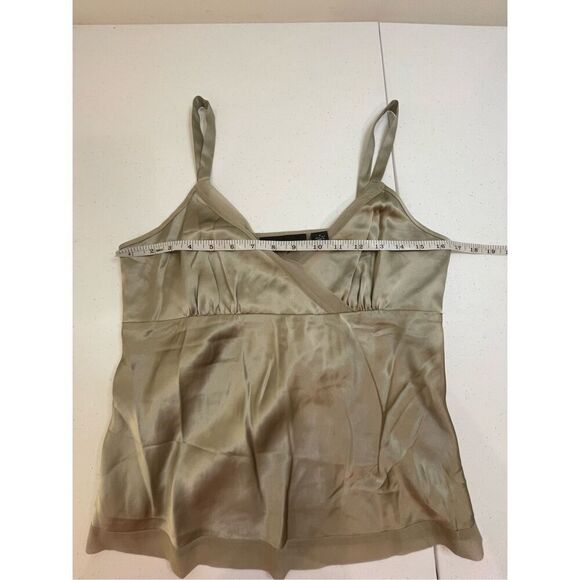 I.N.C. International Concepts silk sleeveless blouse size 6 gray - Picture 3 of 5